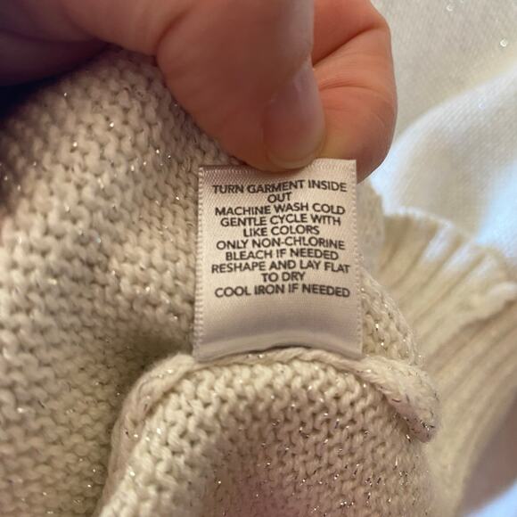 Christopher & Banks Moose Christmas Sweater Womens Size Medium - Picture 3 of 9